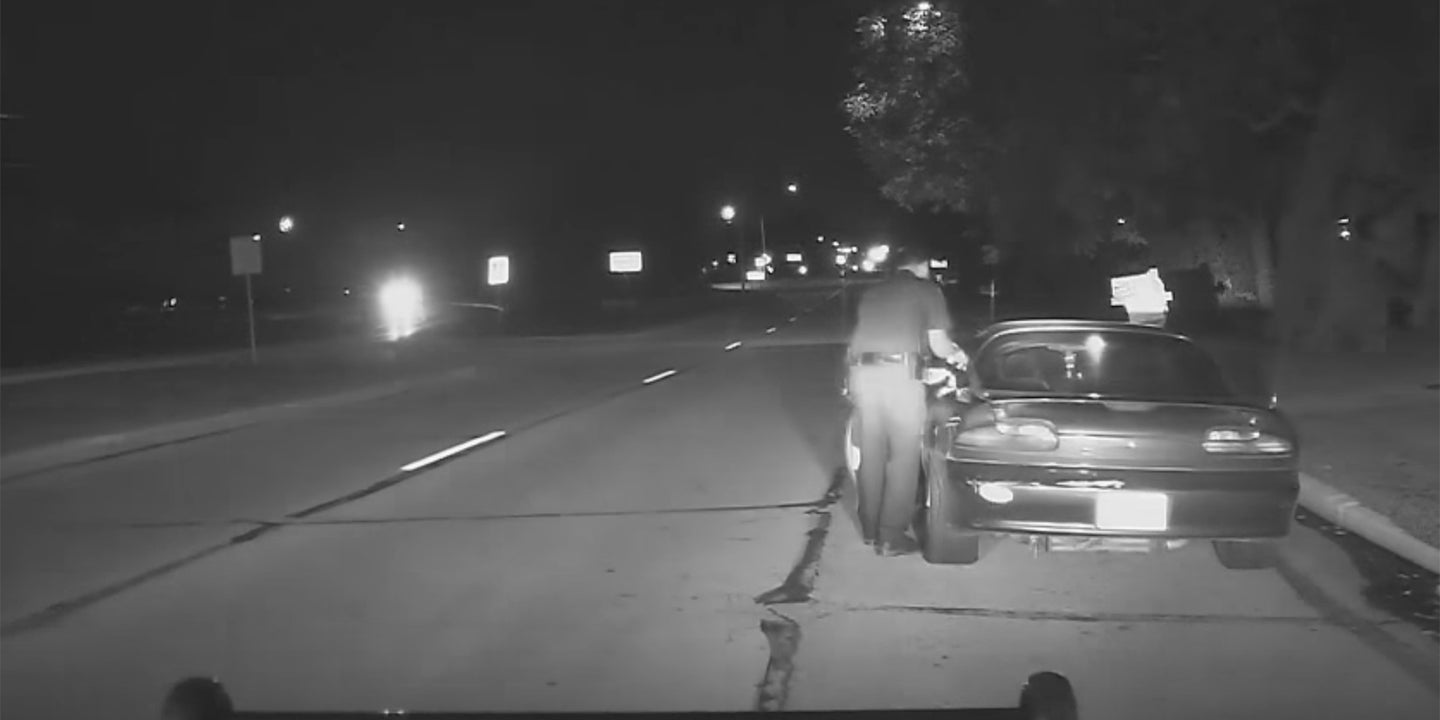 Watch These Cops Chase Down a Fleeing 4th-Gen Chevy Camaro Before It Crashes
