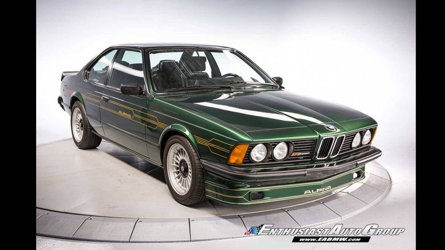 The Ultimate 1982 BMW B7 Alpina Will Cost You $300,000