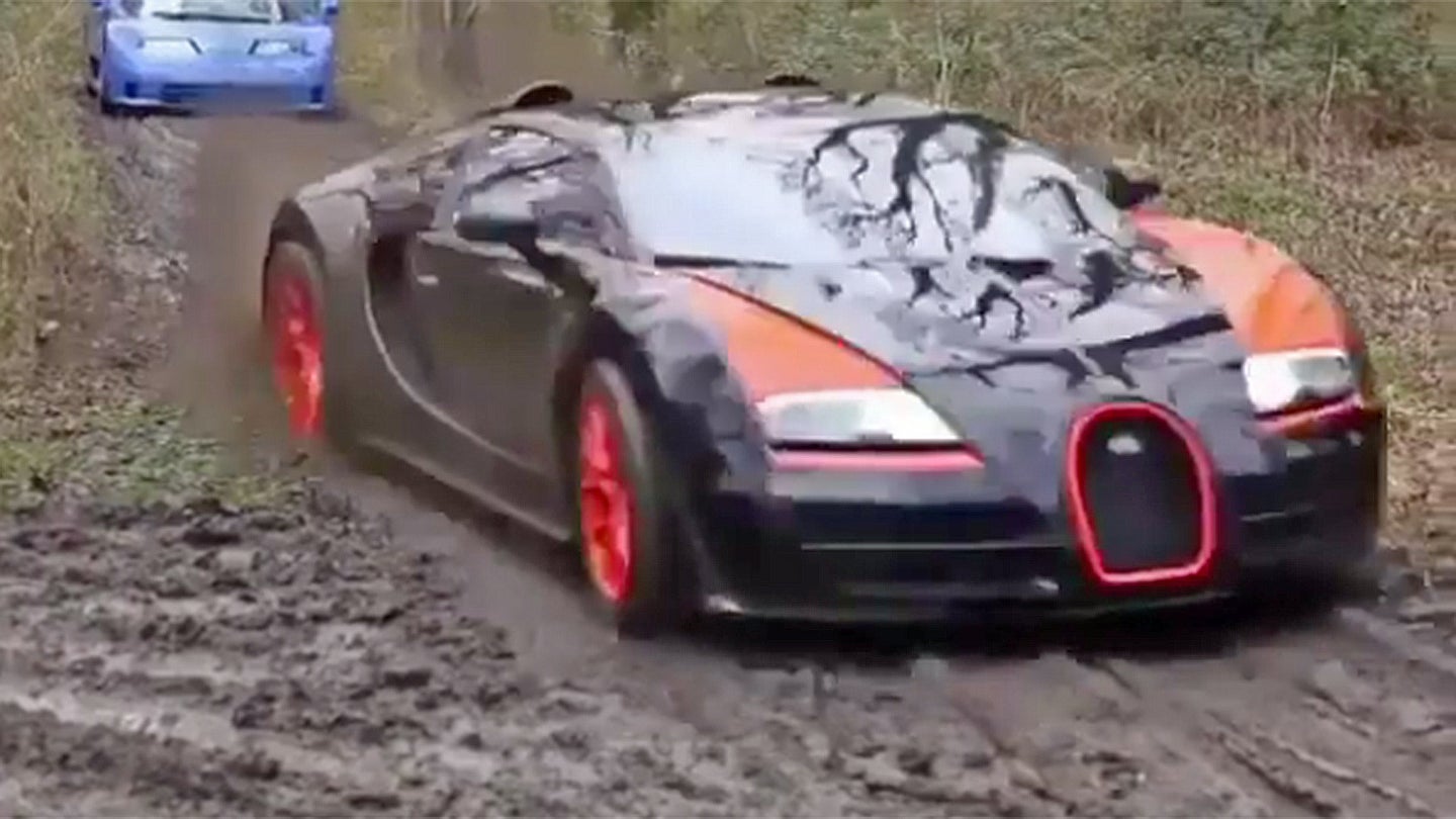 Watching $8 Million of Supercars Off-Roading Is Both Awesome and Painful to See