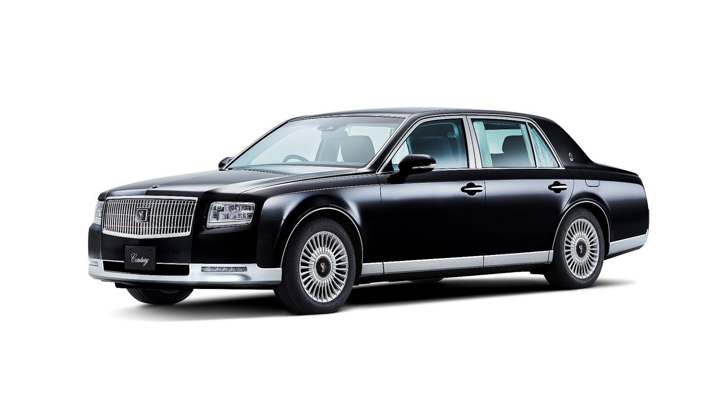 The Fancy New Hybrid Toyota Century is the Emperor’s New Groove