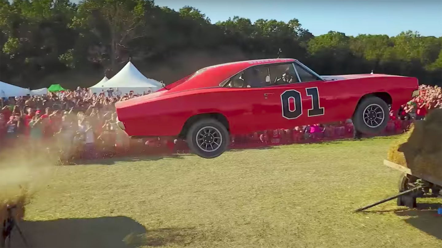 Restoration Shop Transforms Ford Crown Victoria into Dodge Charger for General Lee Jump