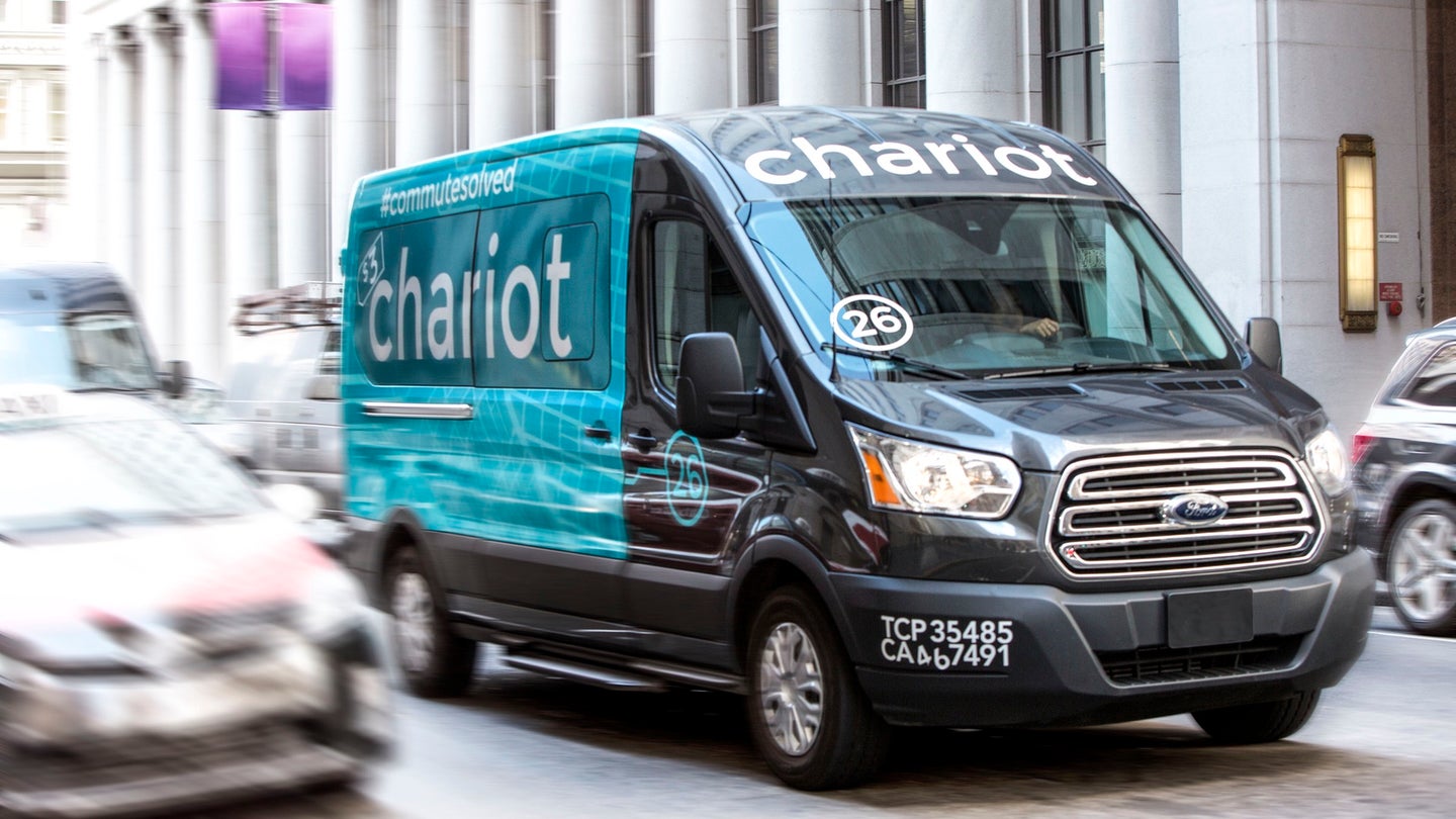 Ford&#8217;s Chariot Resumes San Francisco Shuttle Service After Failing Inspections