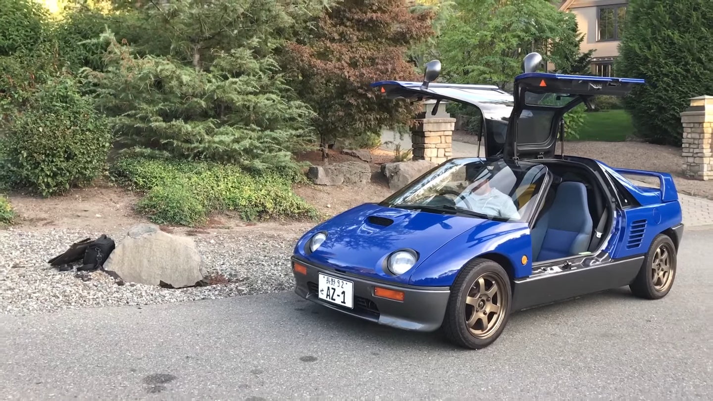 This Autozam Az-1 Thinks It&#8217;s a Supercar and We Love It