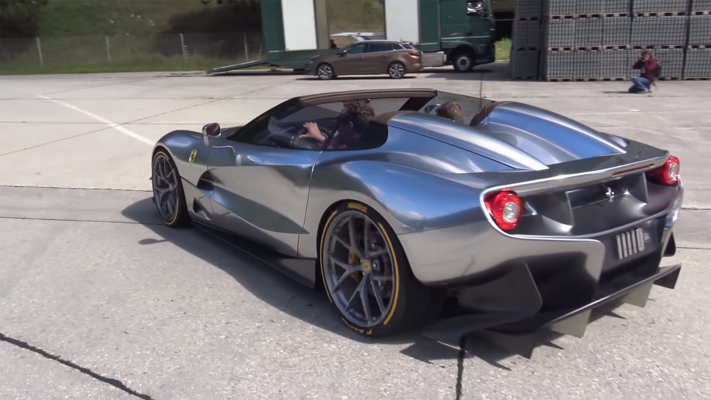 Watch And Listen To This Gorgeous Ferrari F12 TRS