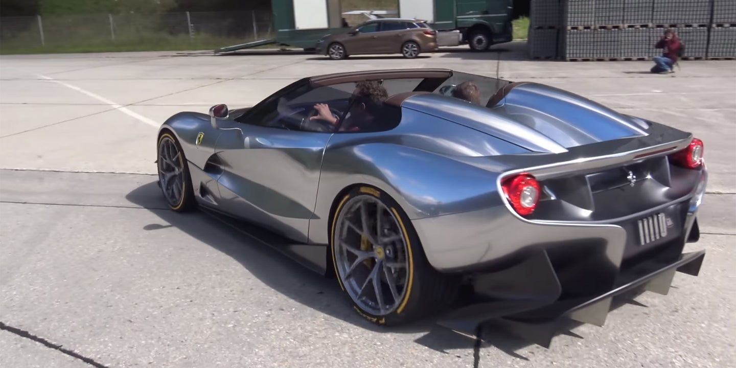 Watch And Listen To This Gorgeous Ferrari F12 TRS
