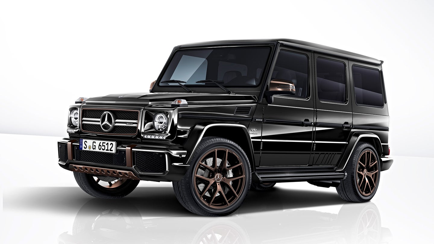 The Final Mercedes-AMG G65 Is a $252,000 Tank Wearing Bronzer [Updated]
