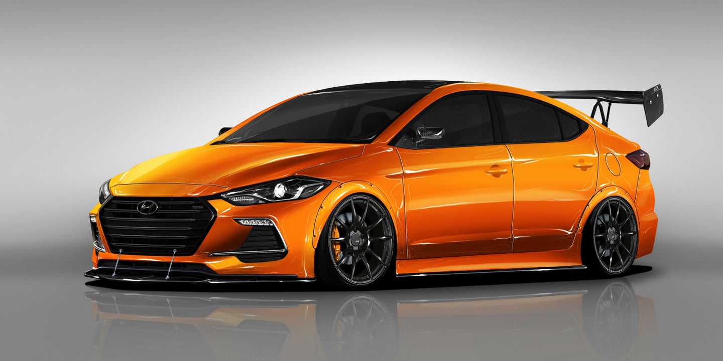 Hyundai Builds Elantra Sport Concept for SEMA