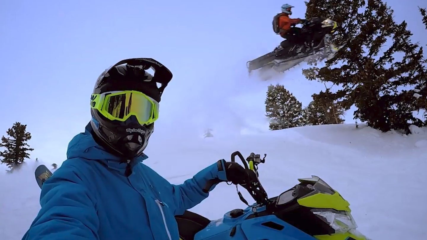 Watch Ken Block Shred on a Ski-Doo Snowmobile in the Utah Backcountry