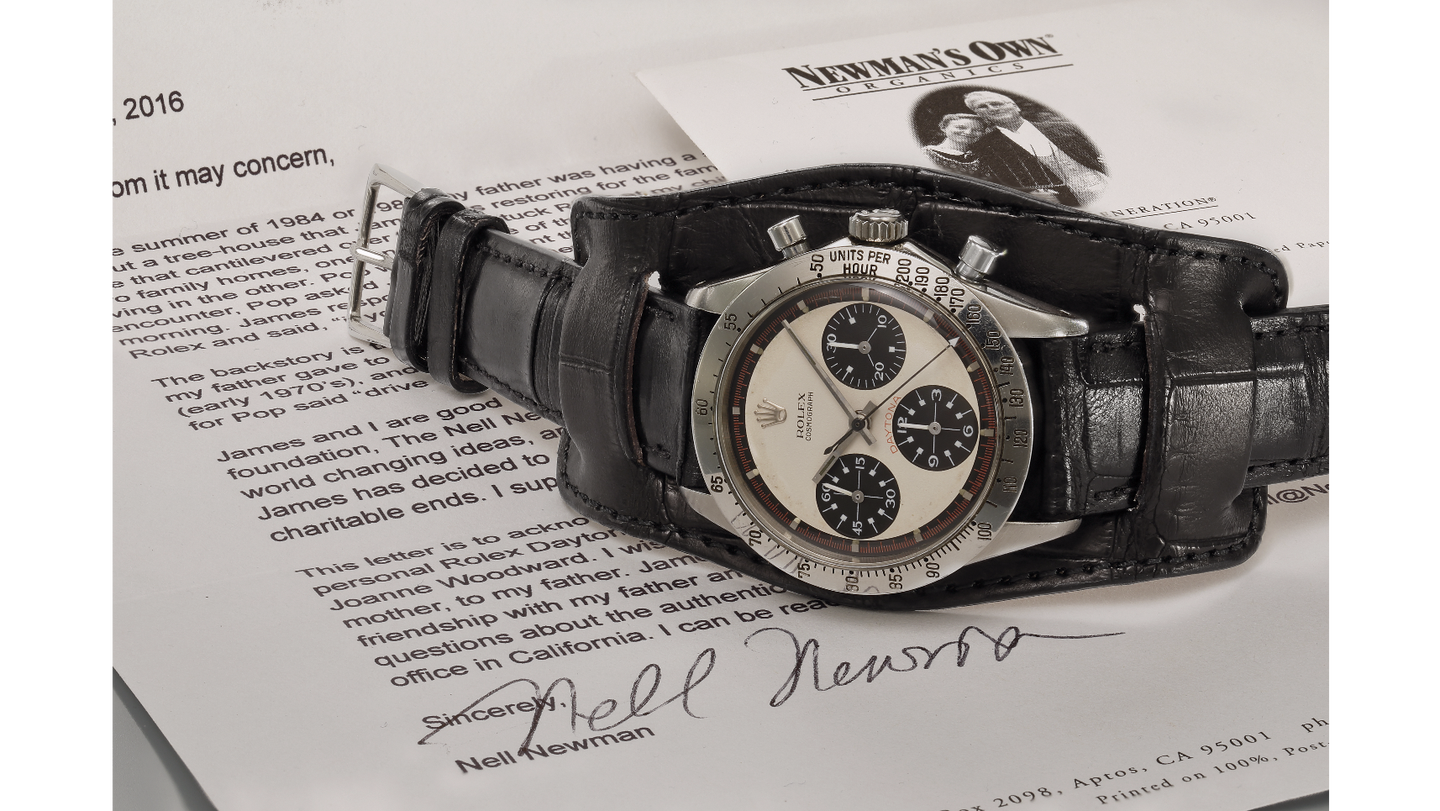 Paul Newman&#8217;s Rolex Daytona Sells for a Record $17.8 Million