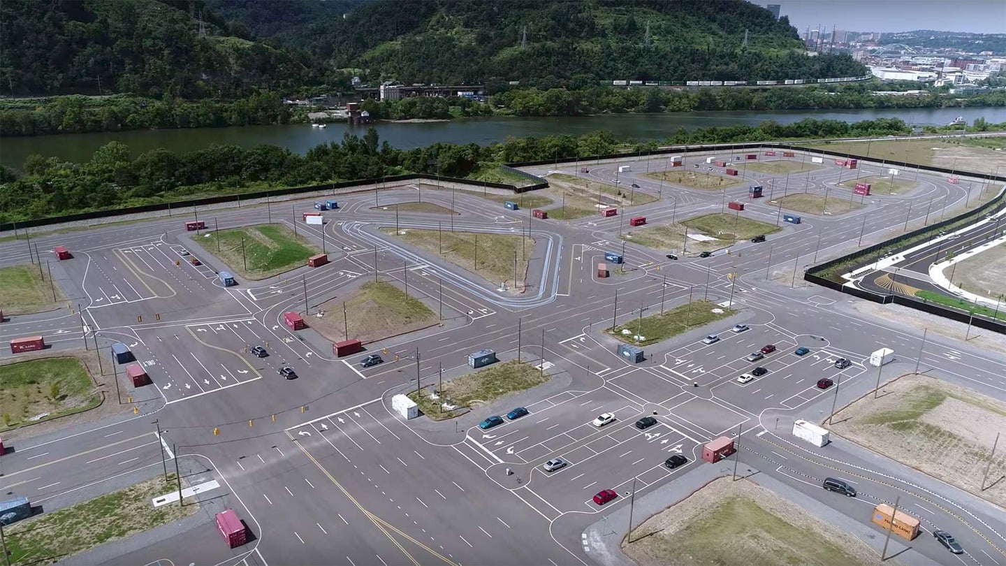 Uber Built a Miniature Fake City in Pittsburgh to Test Self-Driving Cars