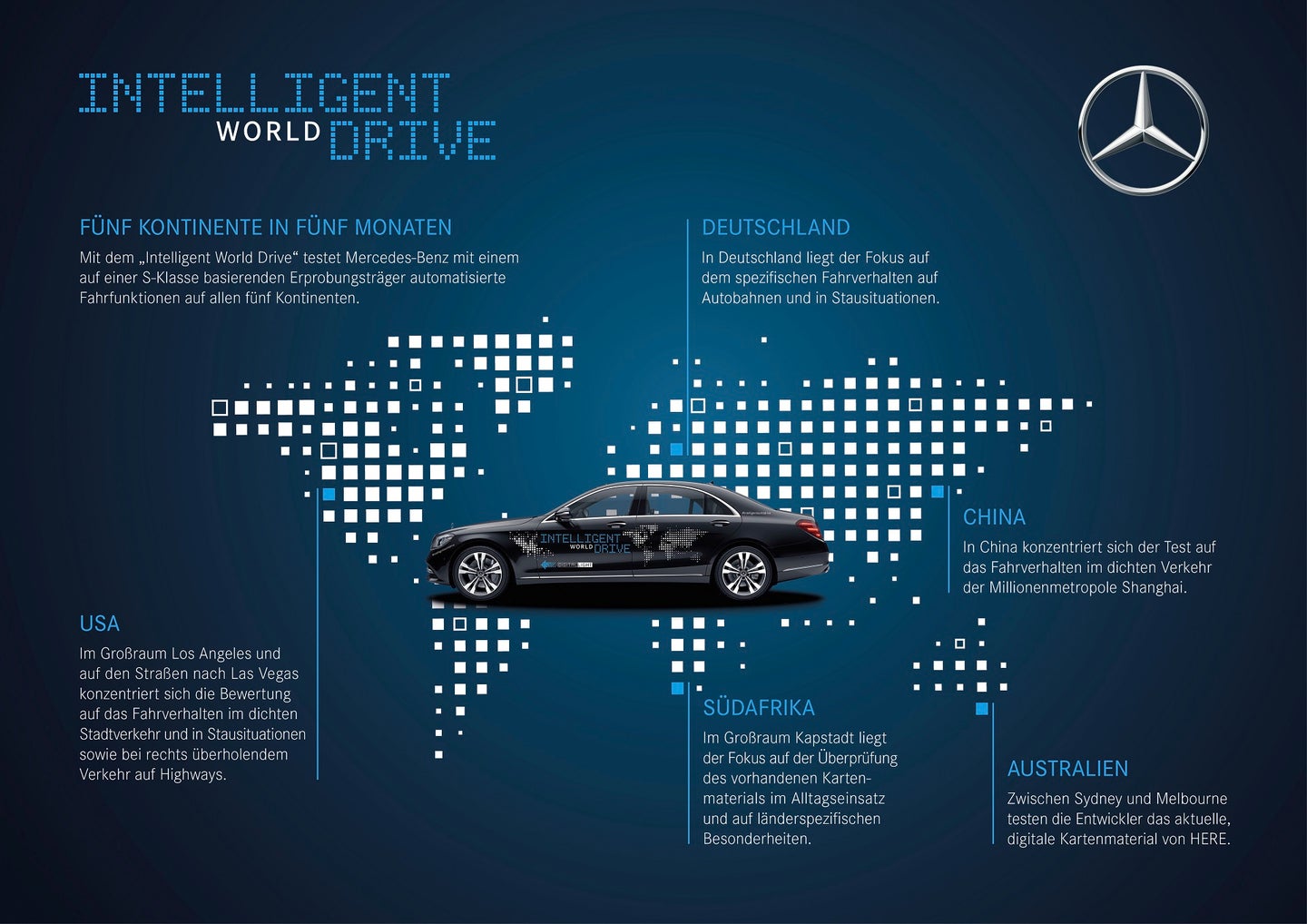 Mercedes ‘Intelligent World Drive’ Tests Autonomous Tech on 5 Continents