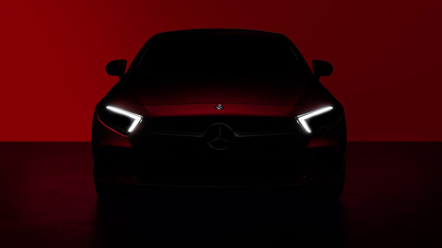 New Mercedes-Benz CLS Teased Ahead of LA Auto Show