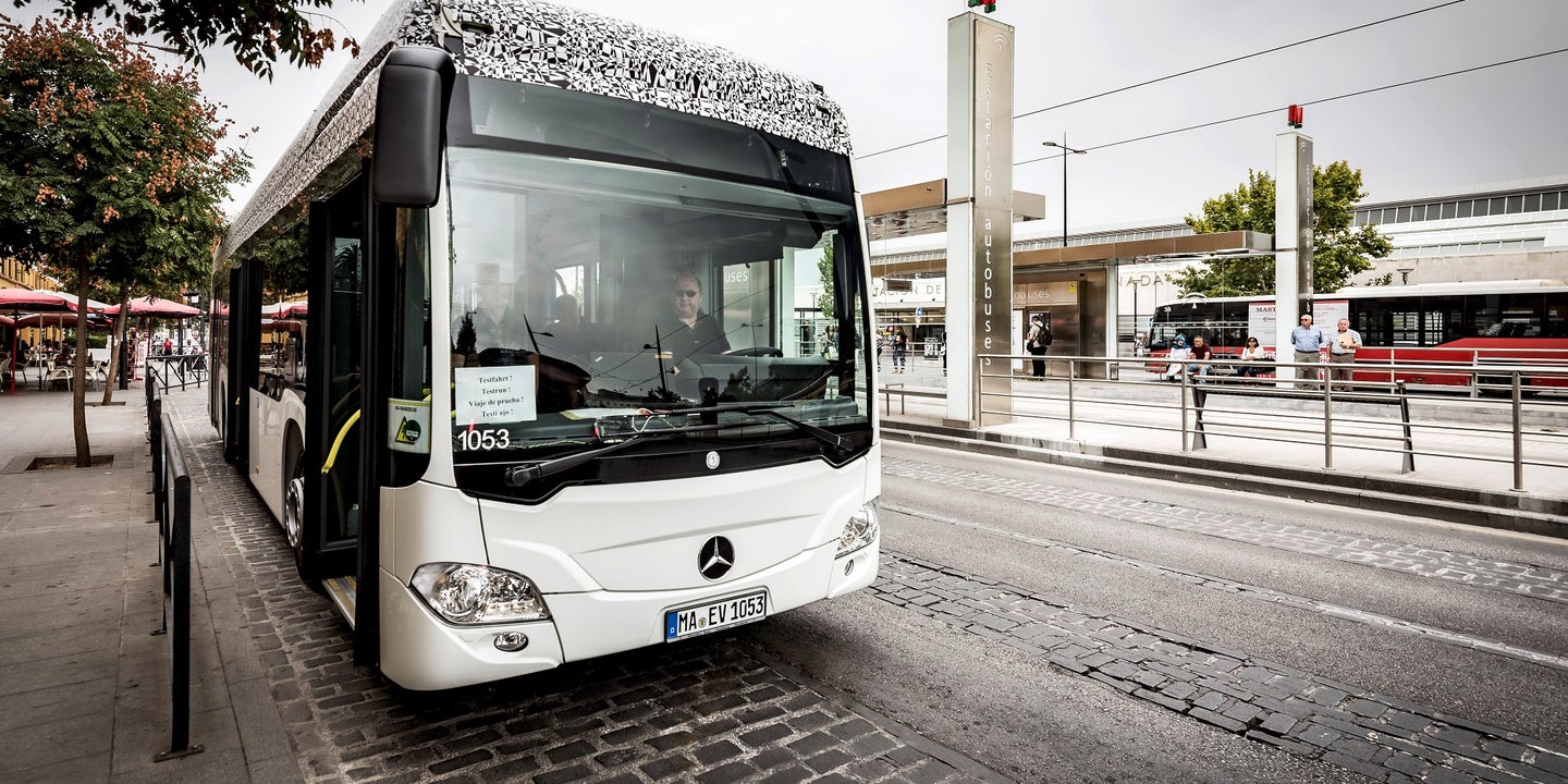 Electric Mercedes Citaro Bus Coming Late 2018