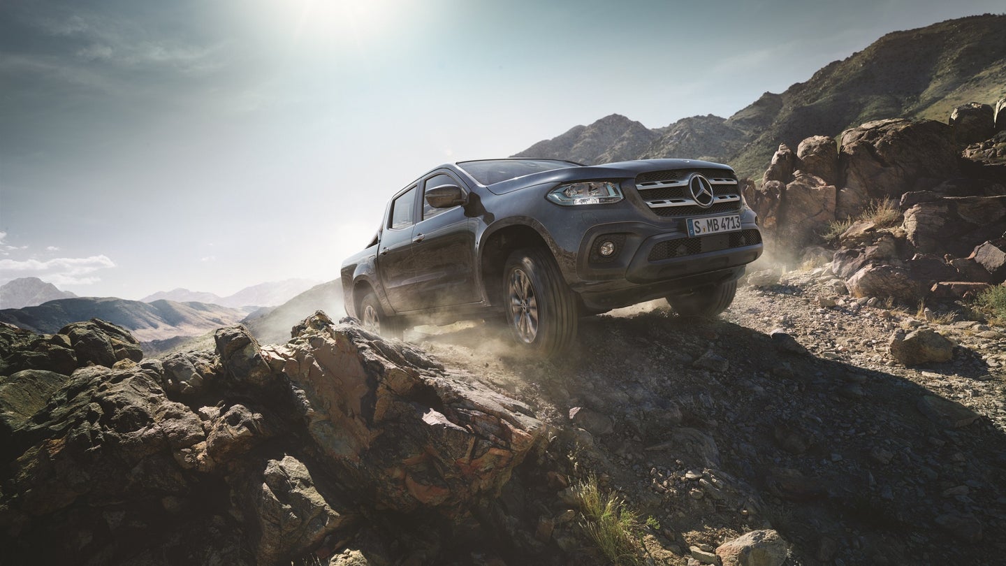 Mercedes Promotes X-Class by Sponsoring UCI Mountain Bike Championship