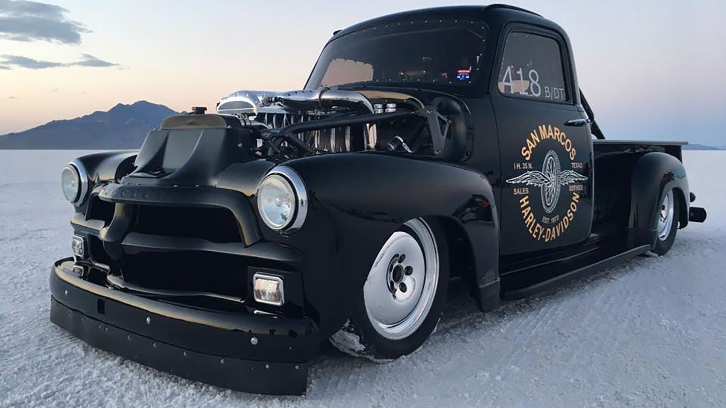 Check Out This 1954 Chevy 3100 Truck With a Quad-Turbocharged Duramax