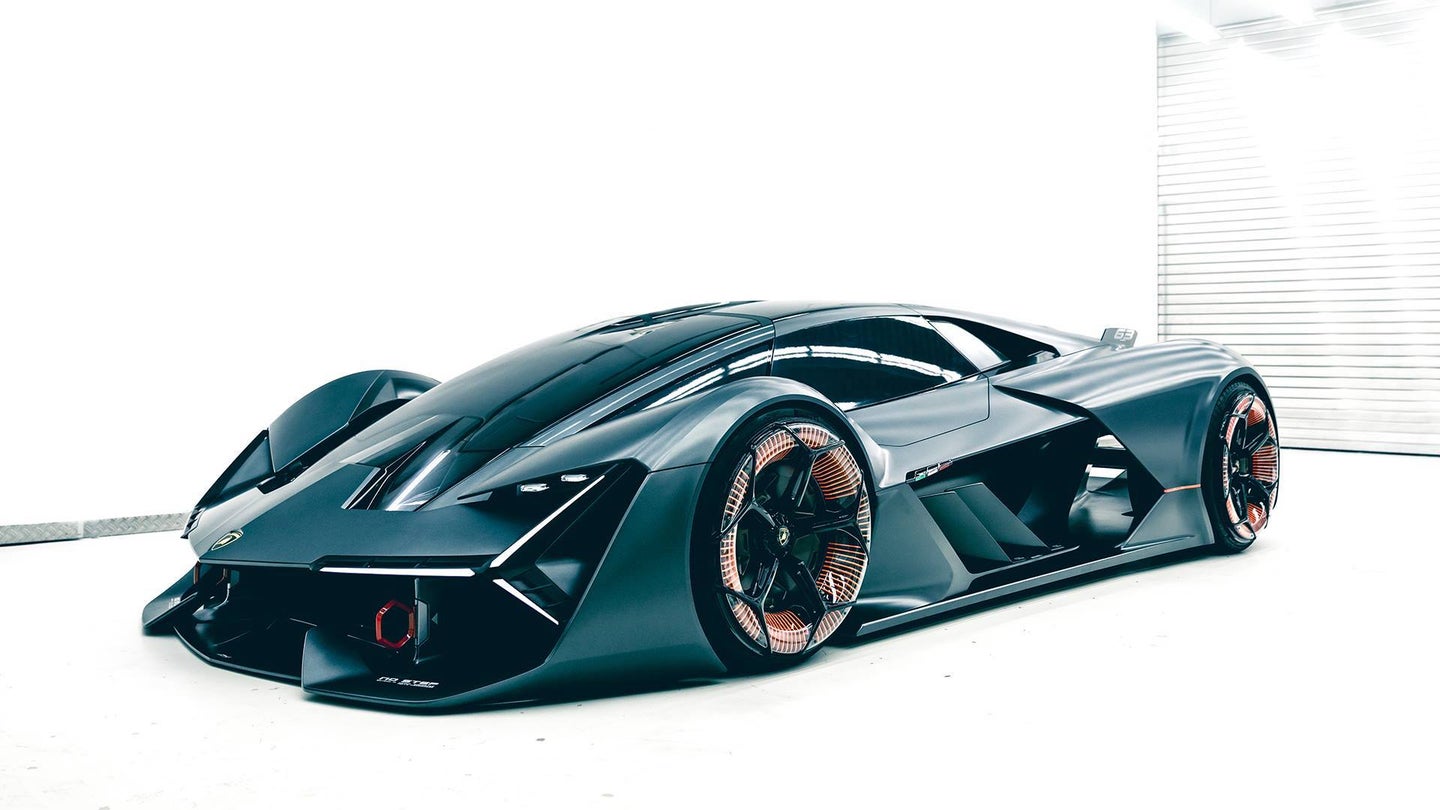 Lamborghini, MIT Unveil Electric Terzo Millennio Concept