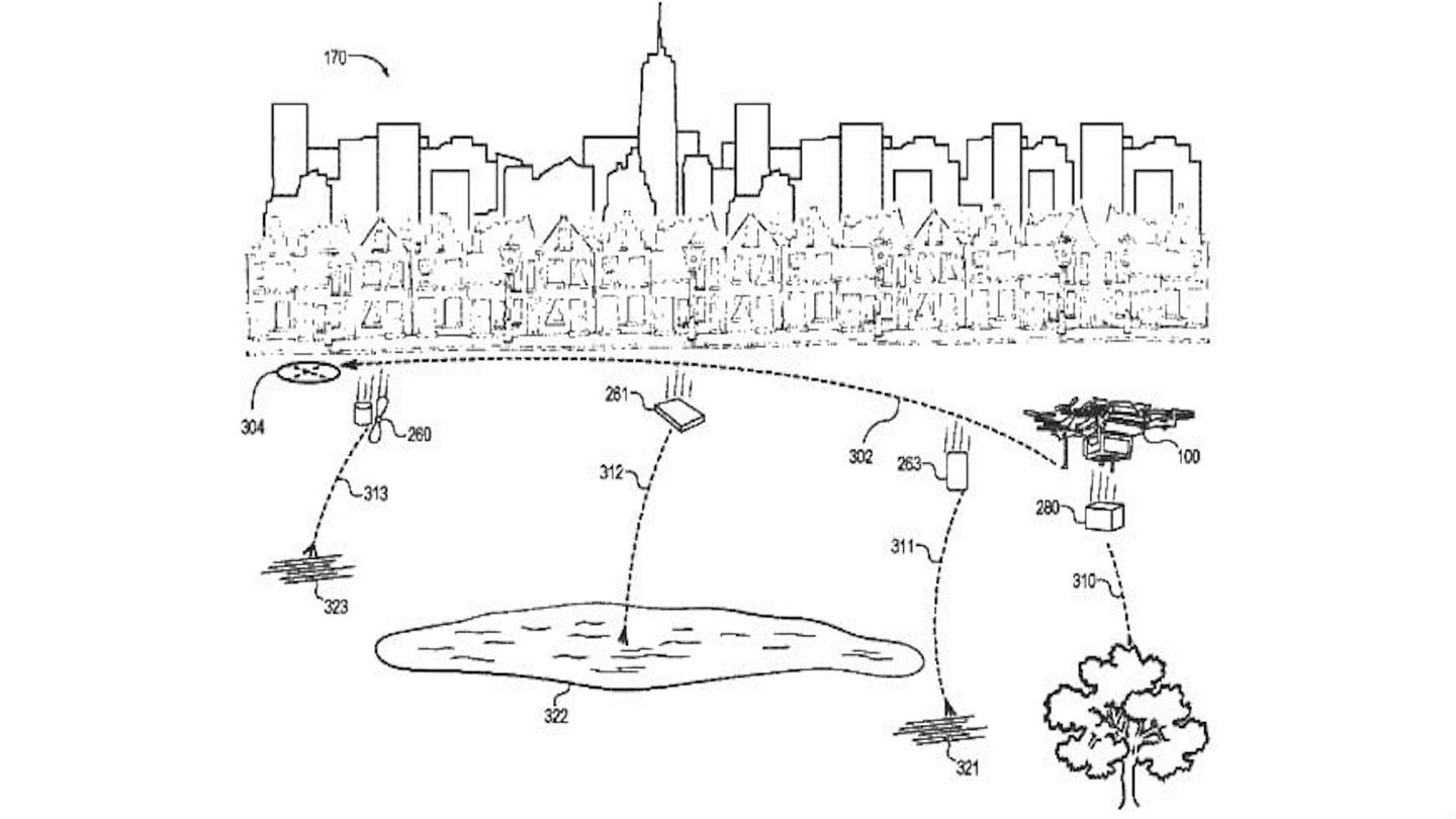 Amazon Patents Self-Dismantling Drone as Protective Measure
