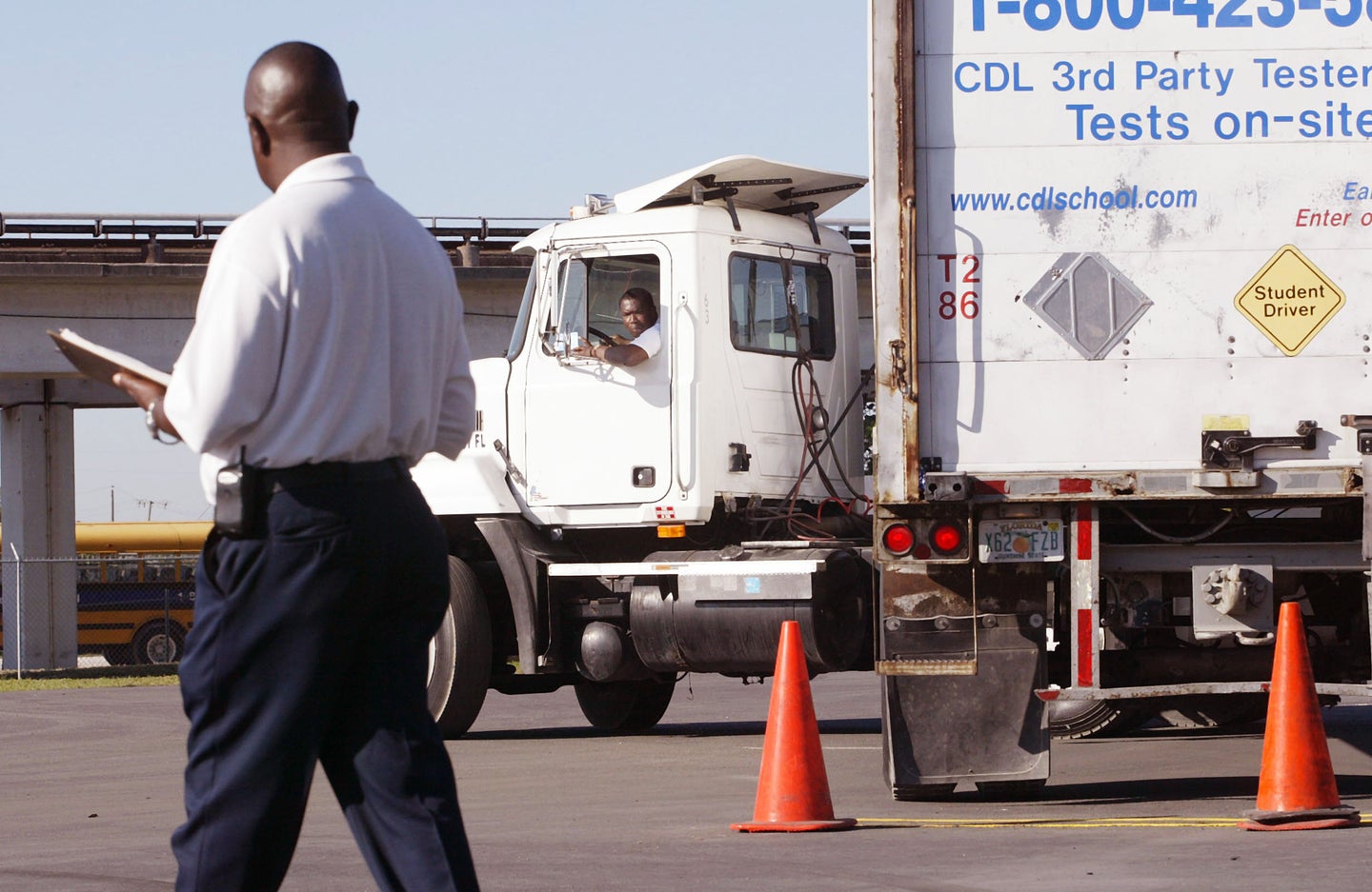 Florida Says Commercial Truck Driving School Cooked Test Results