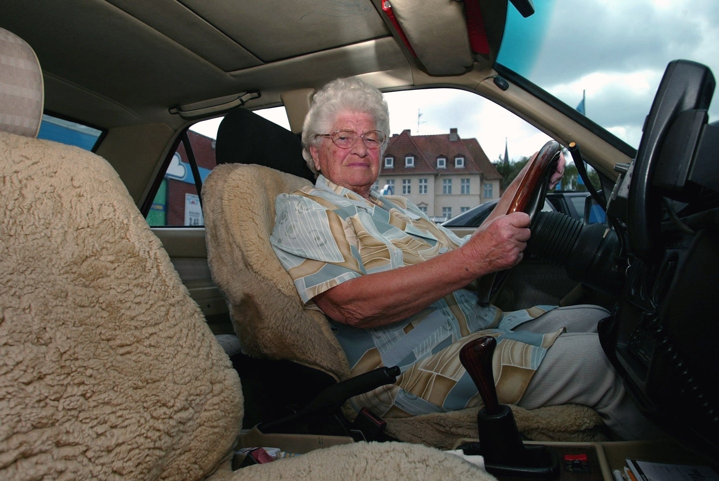 83-year-old female cab driver