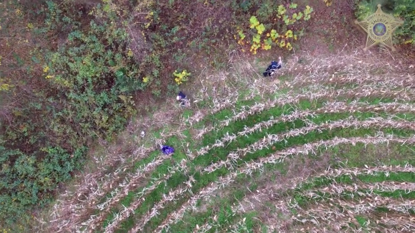 Watch This Drone Find a Woman Lost in a North Carolina Cornfield