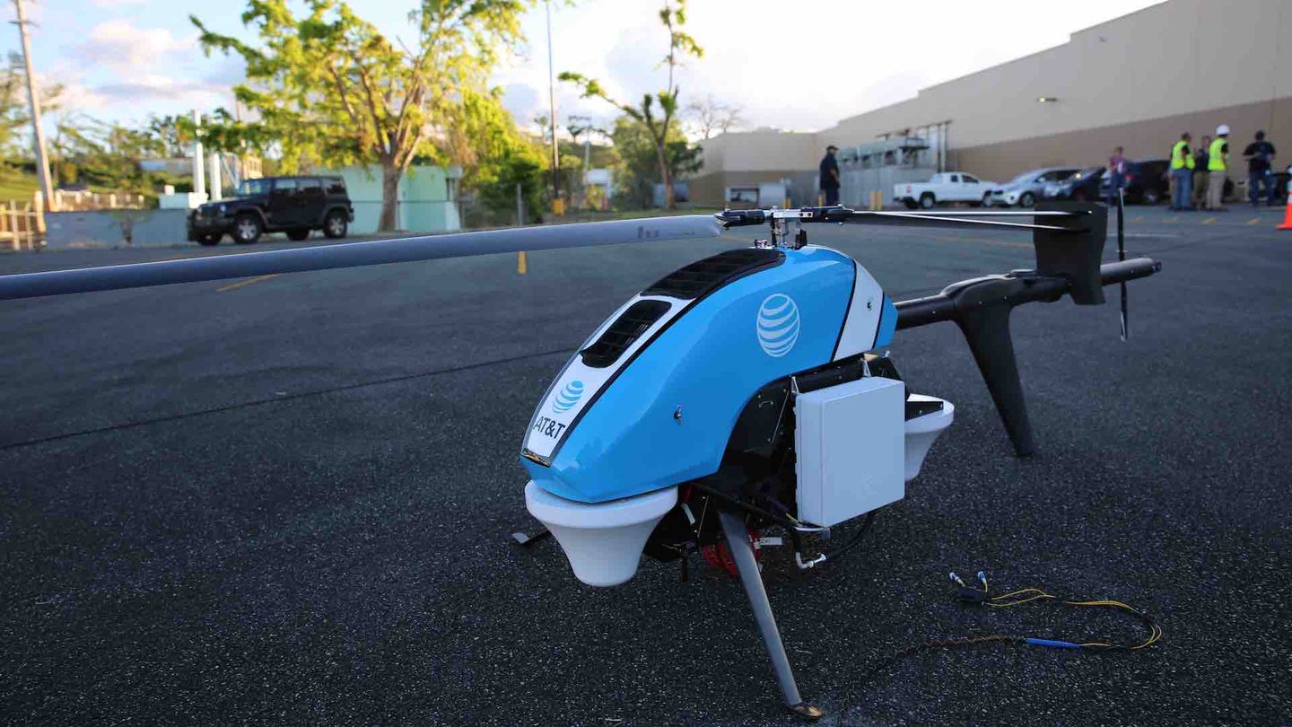 AT&#038;T Provides Cell Service in Puerto Rico via Drone