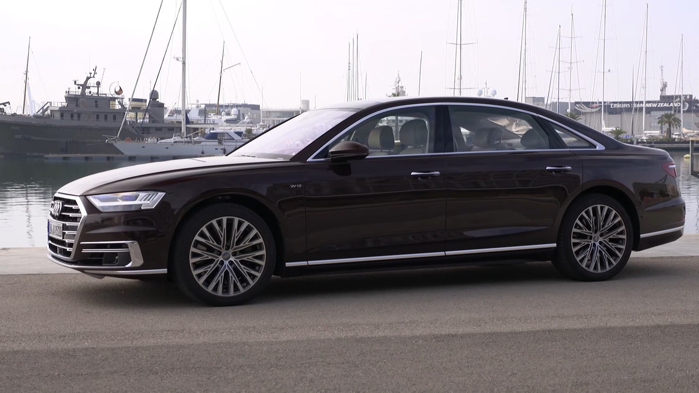 Watch the Audi A8&#8217;s Coolest Tech Features in Action