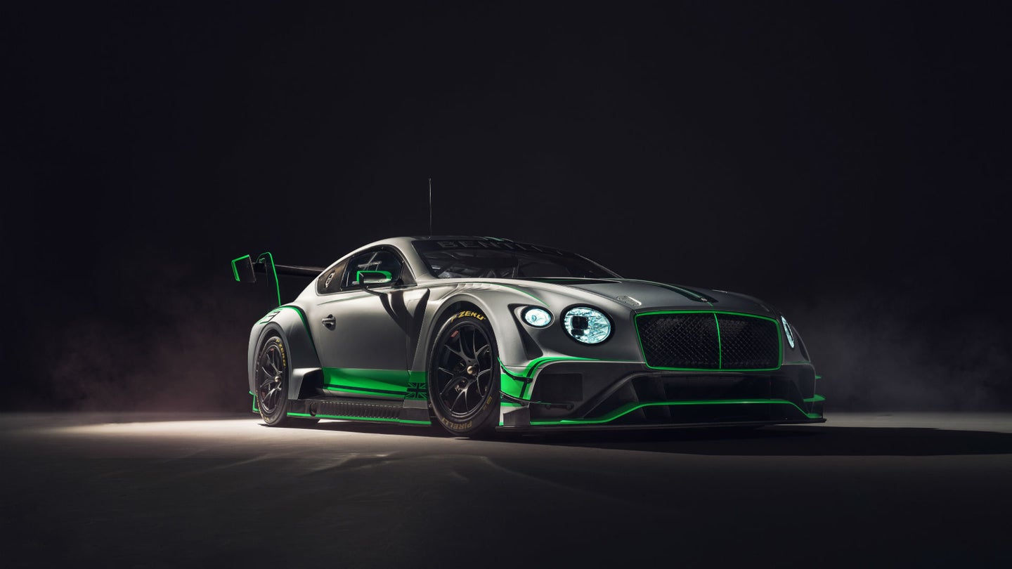 The New Bentley Continental GT3 Is Unquestionably Sexy