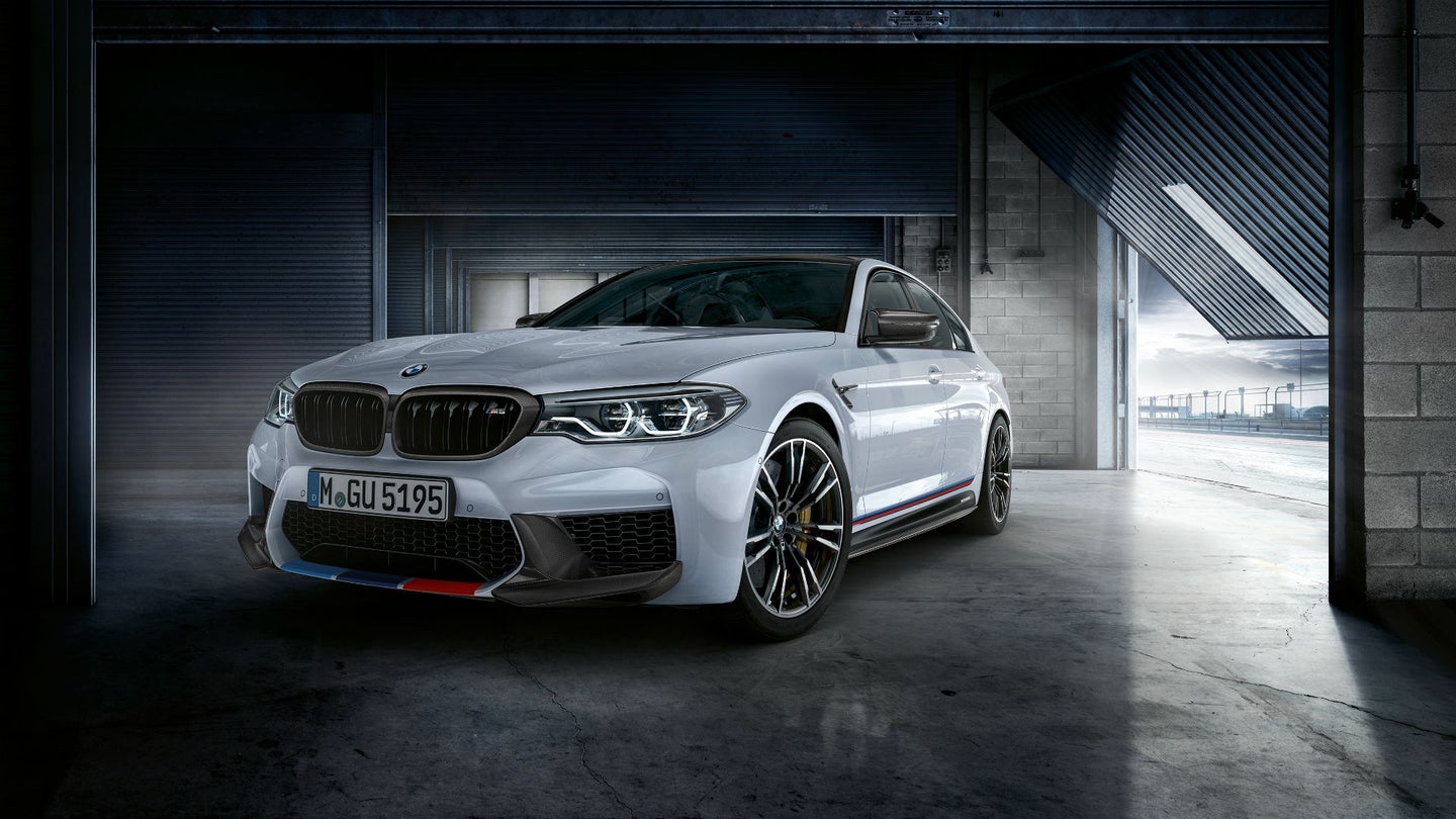 BMW Debuts M Performance Parts on the M5 at SEMA