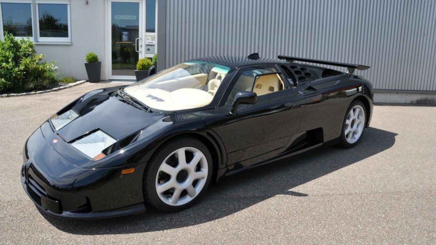 There&#8217;s a Rare Bugatti EB 110 Super Sport for Sale in Germany