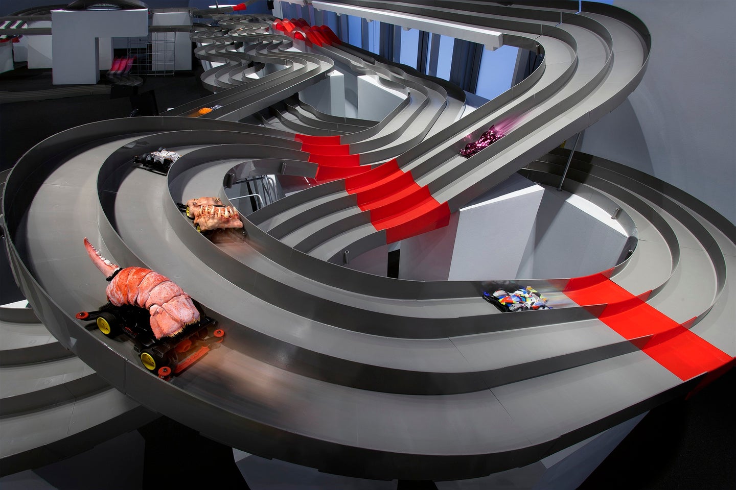 Visionaire RACING, the interactive exhibit featuring the largest