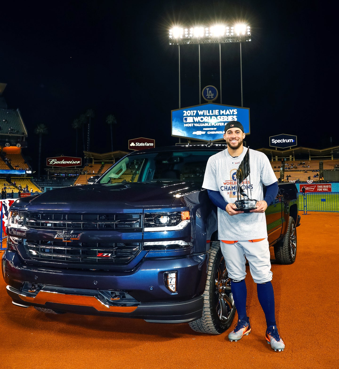 World Series MVP With 5 Home Runs and a Big Truck