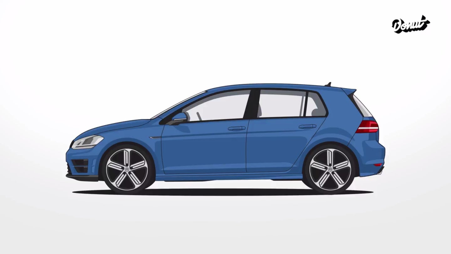 Watch Every Generation of Volkswagen Golf Morph Through the Years