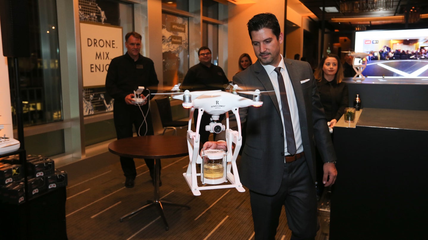 Drone-Mixology: Meet Your Aerial Bartender
