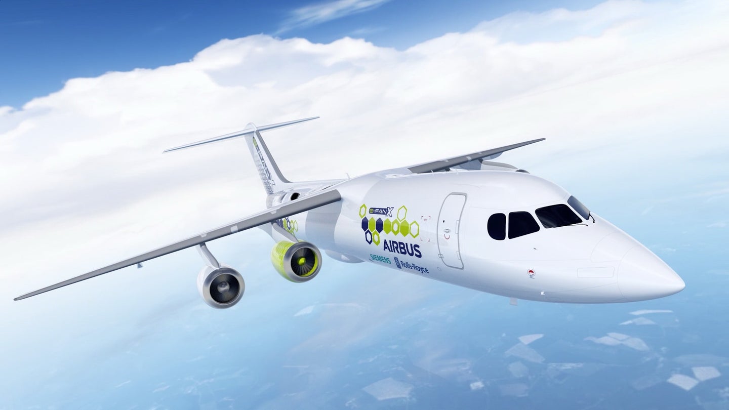 Airbus, Rolls-Royce, Siemens Team up on Hybrid Airplane