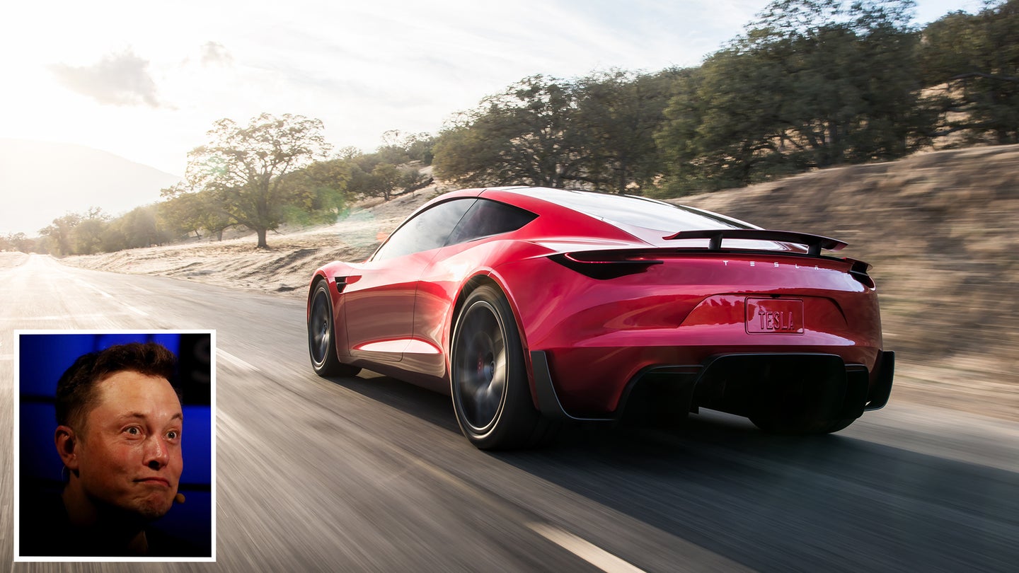 Elon Musk Teases Higher-Performance Version of Tesla Roadster on Twitter