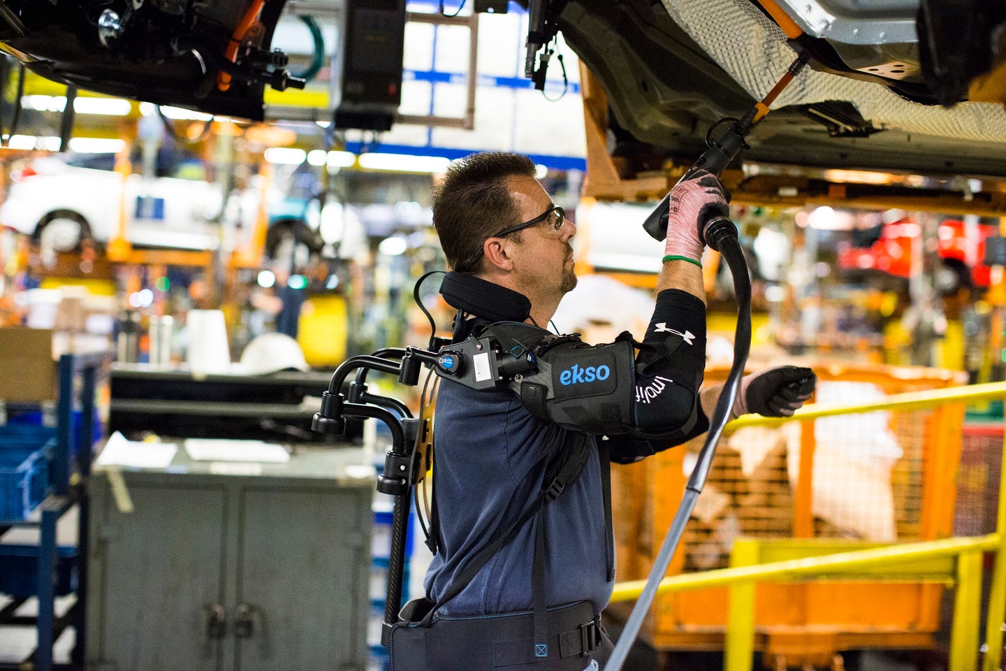 Exoskeletons Unveiled at Ford Manufacturing Plant