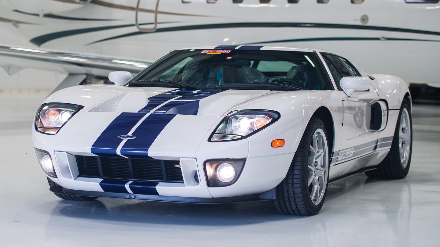 2006 Ford GT With 10.8 Miles on the Clock Going to Auction