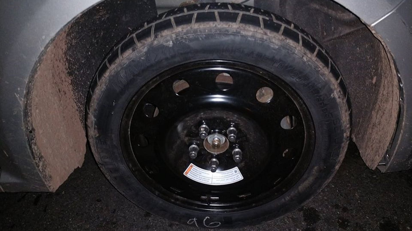 Limping Home 250 Miles on a Temporary Spare Tire