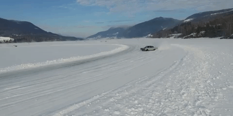 Watch This Supercharged 1964 Chevrolet Impala Ice Racer Drift Like Mad On a Frozen Lake