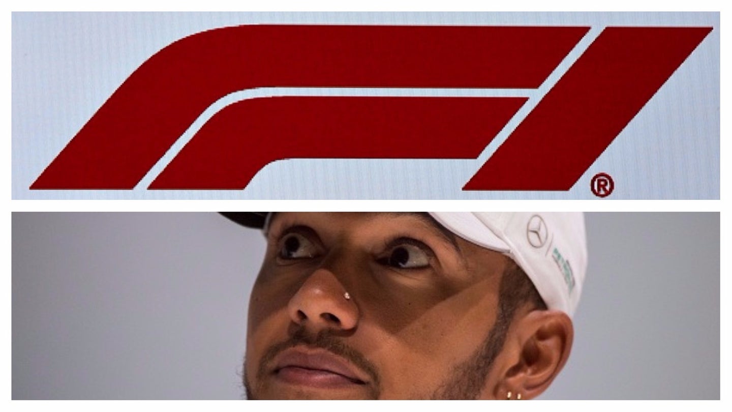Hamilton: New Formula 1 Logo Isn’t ‘Iconic’