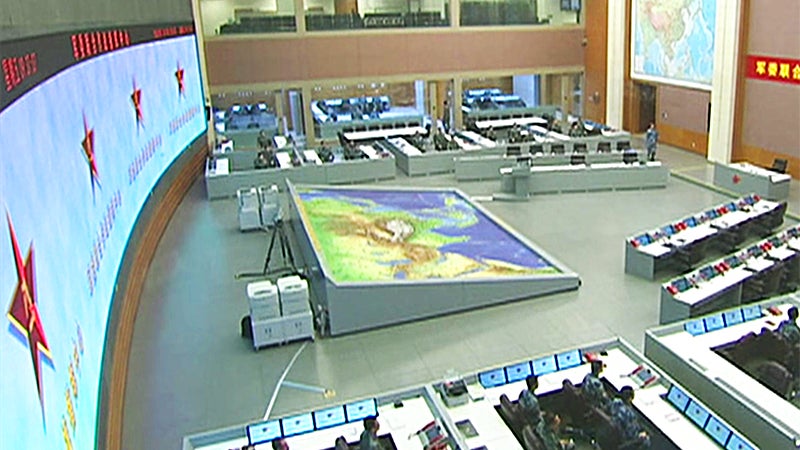 Take A Rare Peek Inside China&#8217;s Expansive Joint Battle Command Center