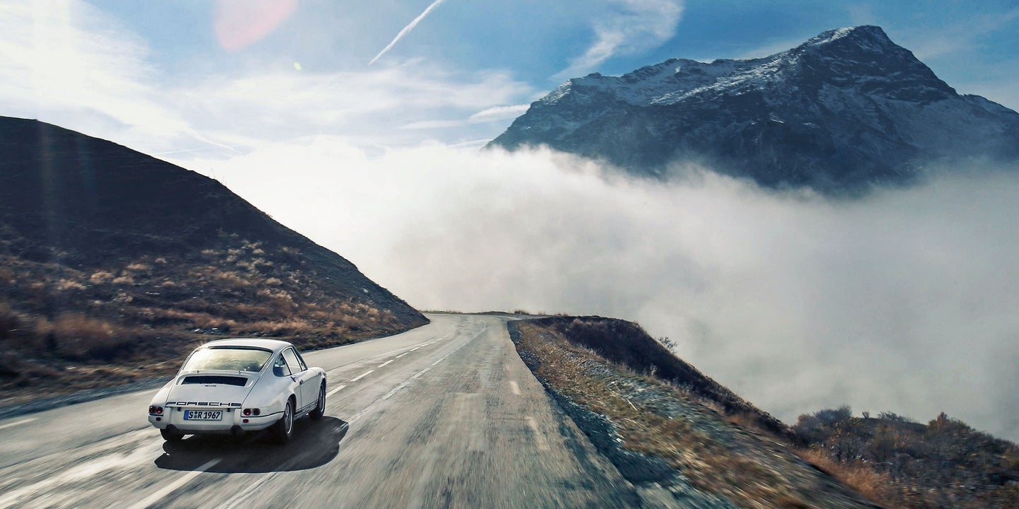 Porsche&#8217;s Record-Setting Chase Across the Alps
