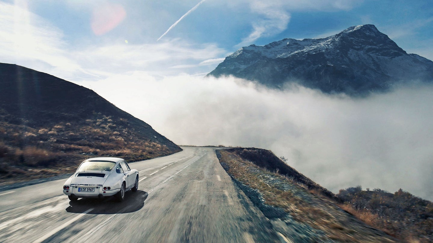 Porsche’s Record-Setting Chase Across the Alps