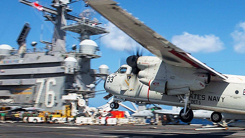 Navy Aircraft Crashes Carrying 11 From Okinawa To The USS Ronald Reagan (Updated)