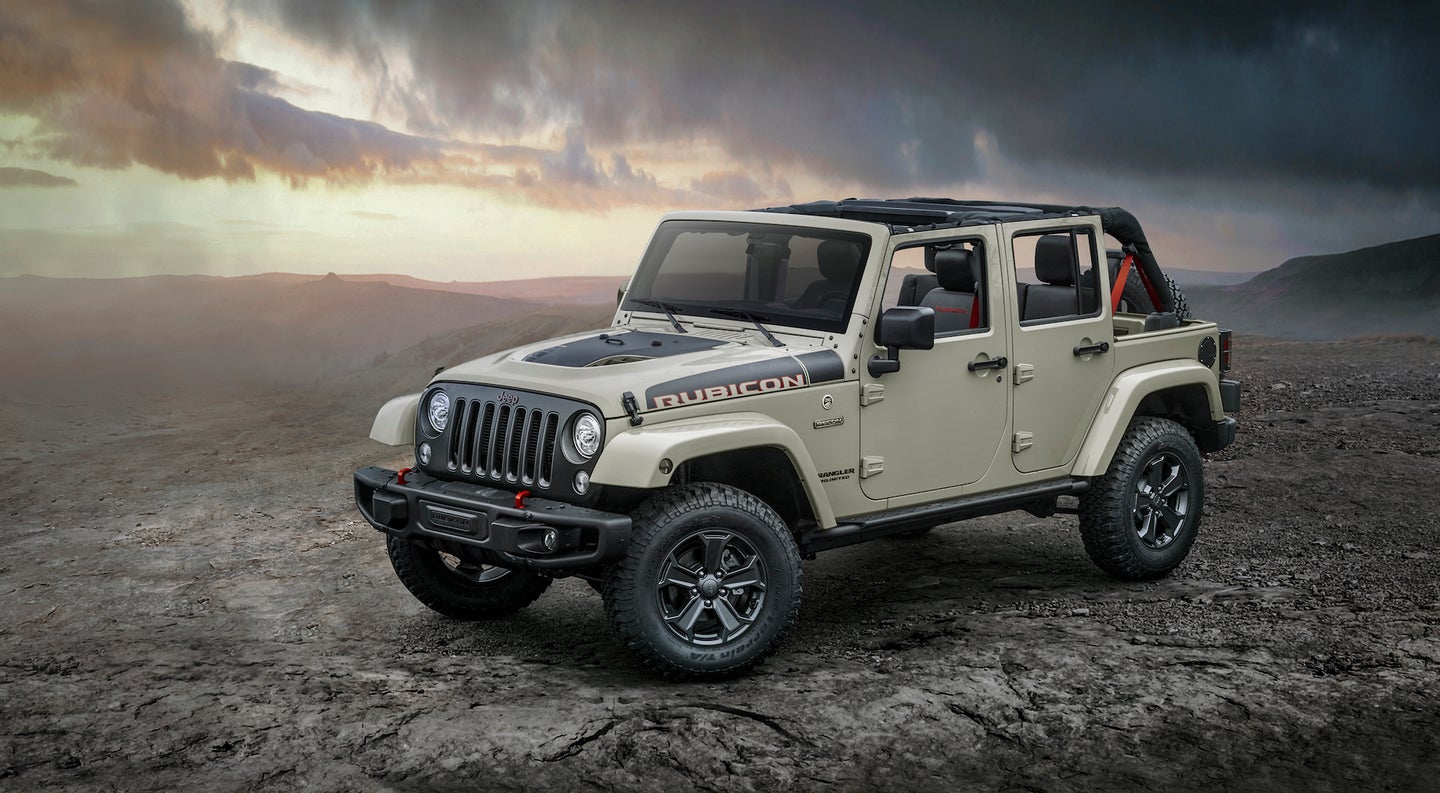 Cheapest Version of 2018 Jeep Wrangler Reportedly: $26,195