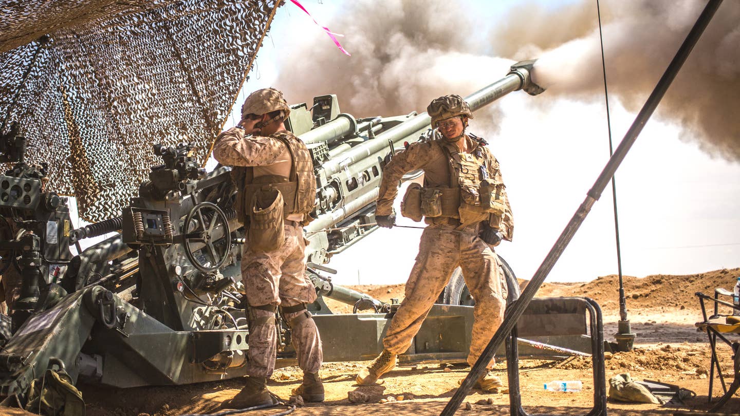 Marines &#8220;Burned Out&#8221; Two Howitzer Barrels During the Raqqa Offensive