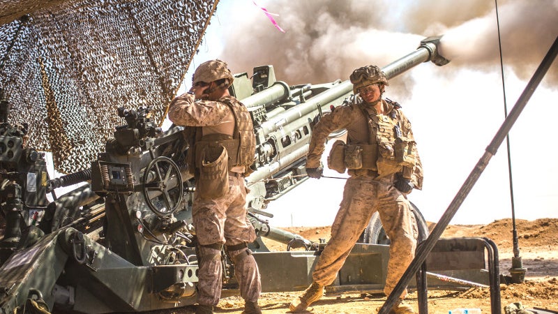Marines “Burned Out” Two Howitzer Barrels During the Raqqa Offensive