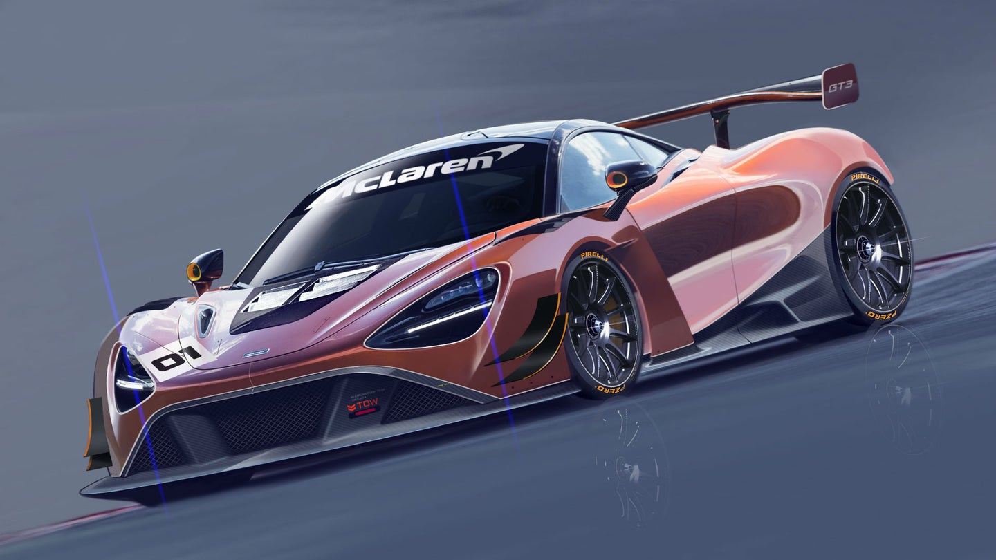 McLaren 720S GT3 Revealed With Big Wing and Bigger Promises