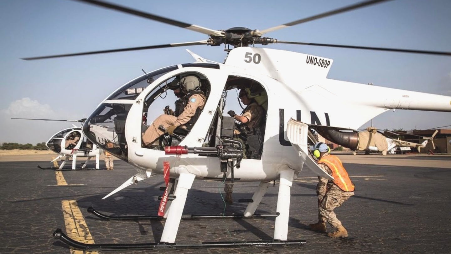 Armed UN Little Bird Helicopters Are a Big Deal for Peacekeepers in Mali