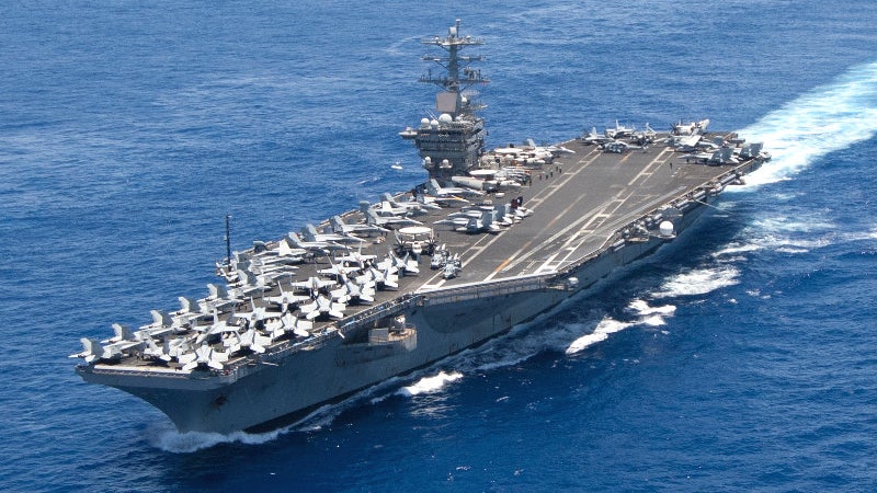 Three Navy Carriers Will Train Together Amid Concerns About Overall Readiness